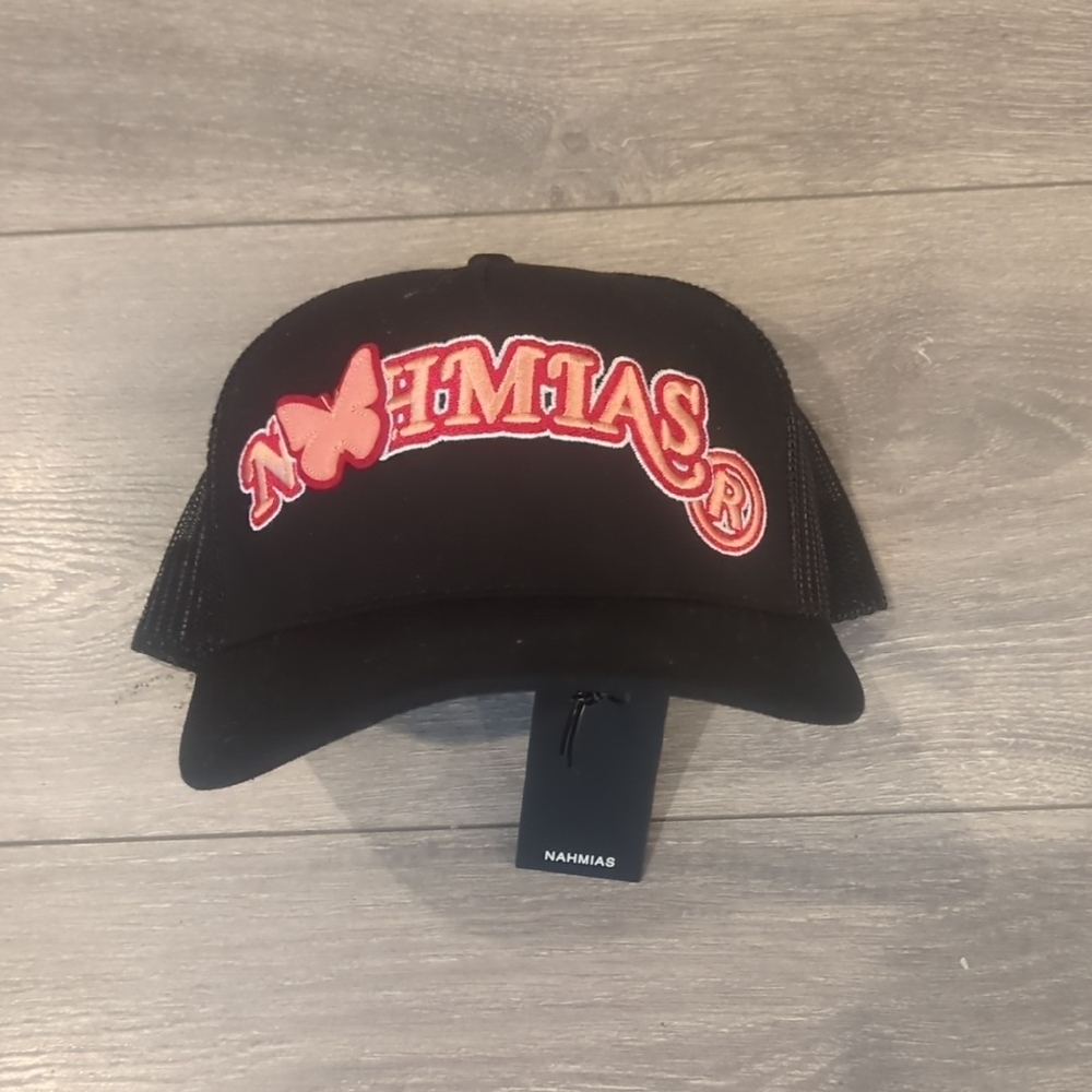 Black and Red Men's Nahmias Hat